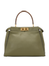 Medium Peekaboo, &pound;2,300, Handbags, Green, Leather, Back view